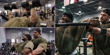 Shaun Clarida And Brett Wilkin Push Day Workout