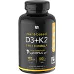 Sports Research Vegan Vitamin K2 Supplements