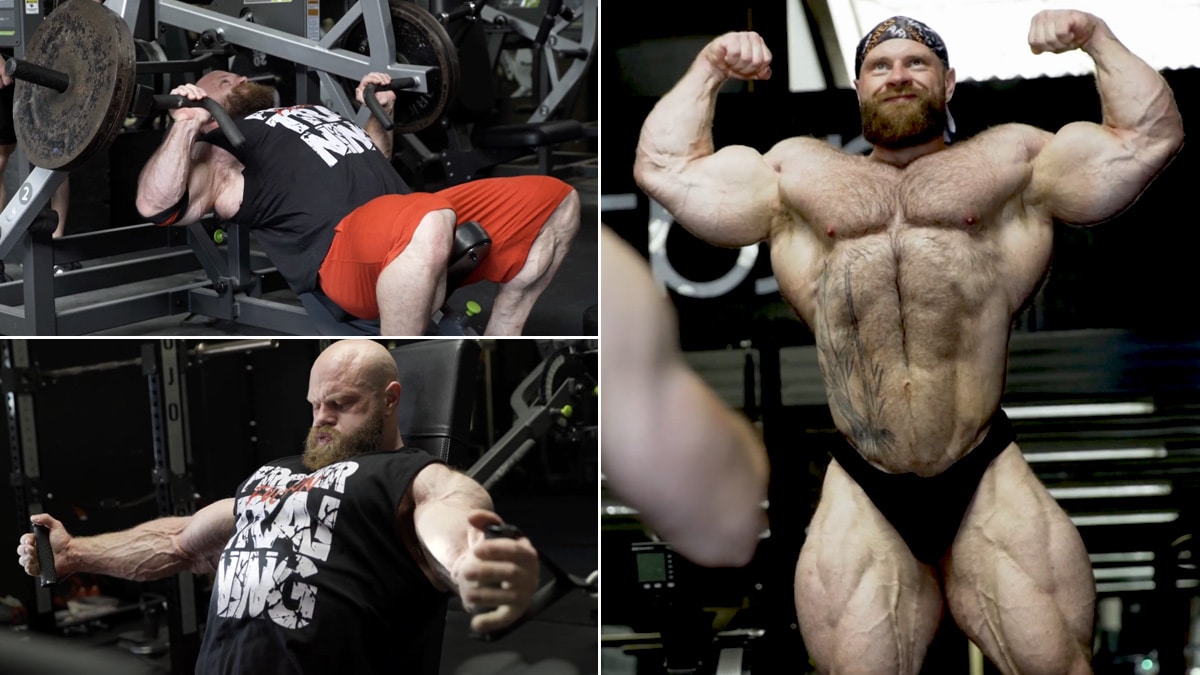 James Hollingshead Push Workout