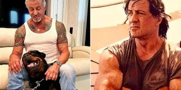 Sylvester Stallone Jacked Biceps