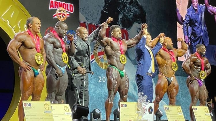 2022 Arnold Classic UK Results