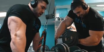 Derek Lunsford Arm Workout