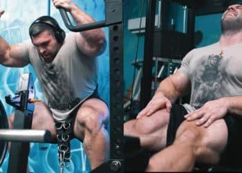 Derek Lunsford Brutal Leg Day