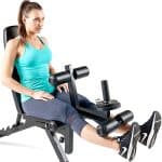 Marcy Adjustable 6 Position Utility Bench Leg Extension Machines