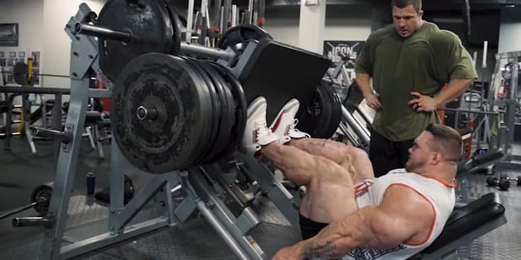Nick Walker Brett Wilkin Leg Workout