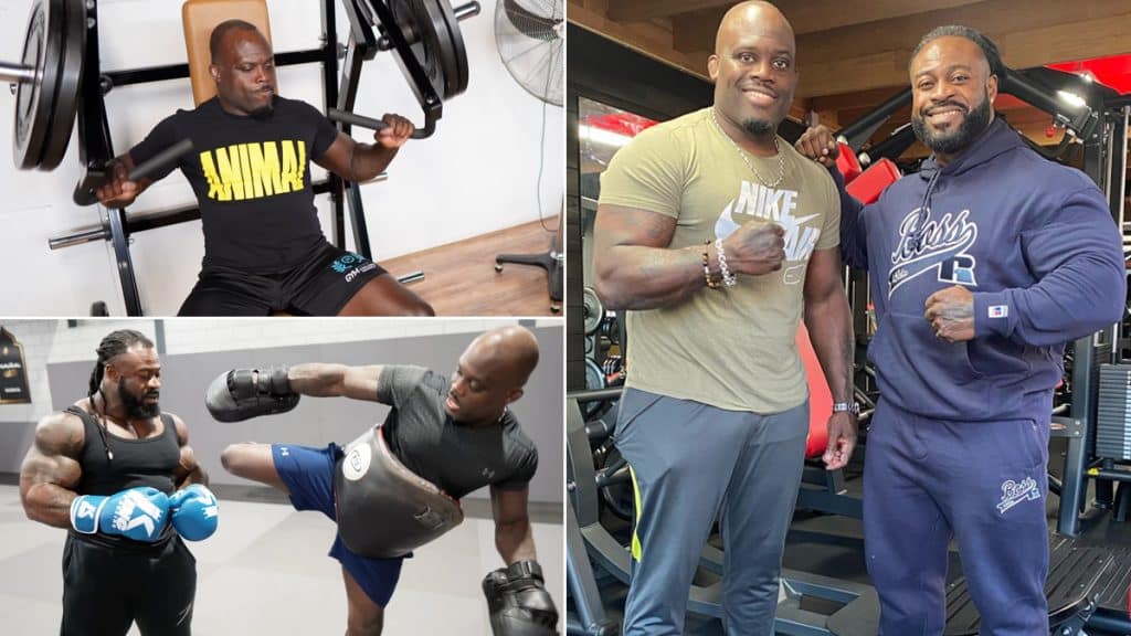 William Bonac and Melvin Manhoef Workout