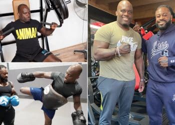 William Bonac and Melvin Manhoef Workout