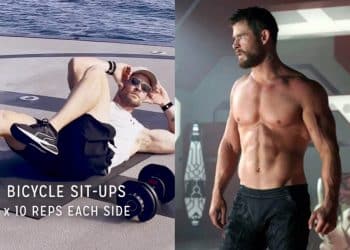 Chris Hemsworth Core Workout