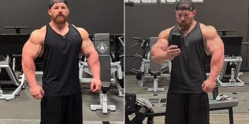 Flex Lewis Physique Update