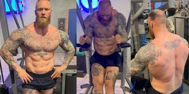 Hafthor Bjornsson Ripped Physique