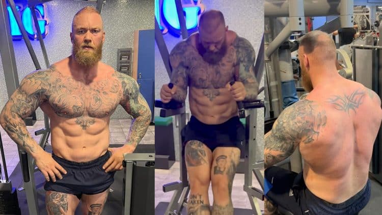 Hafthor Bjornsson Ripped Physique