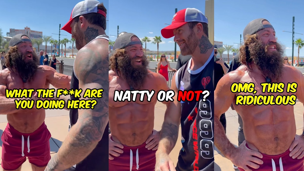 Video: Kenny KO Confronts Liver King Face to Face on Natty or Not