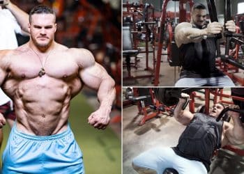Nick Walker High Volume Chest Biceps Workout