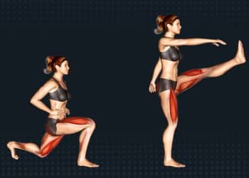Reverse Lunge Leg Kick
