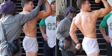 Robby Robinson Sharpen Joseph Baena Posing