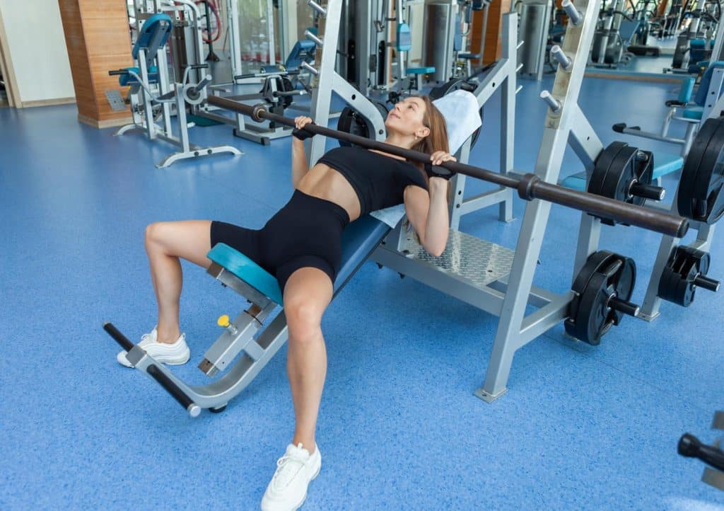 Average Incline Bench Press By Weight, Gender, and Experience Level