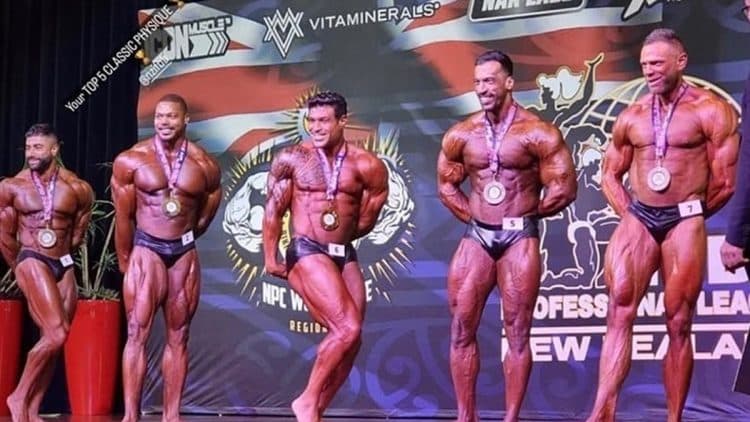 2022 New Zealand Classic Physique Results