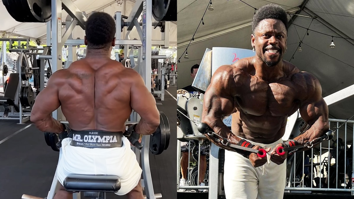 Bodybuilder Breon Ansley Annihilates His Back and Chest with the Rest-Pause  Training Method – Fitness Volt