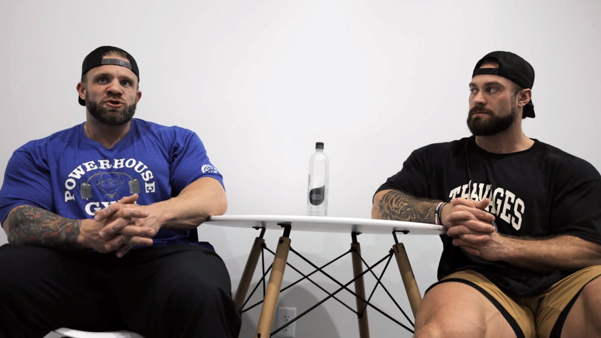 Chris Bumstead And Iain Valliere