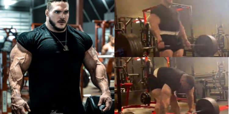 Nick Walker deadlift