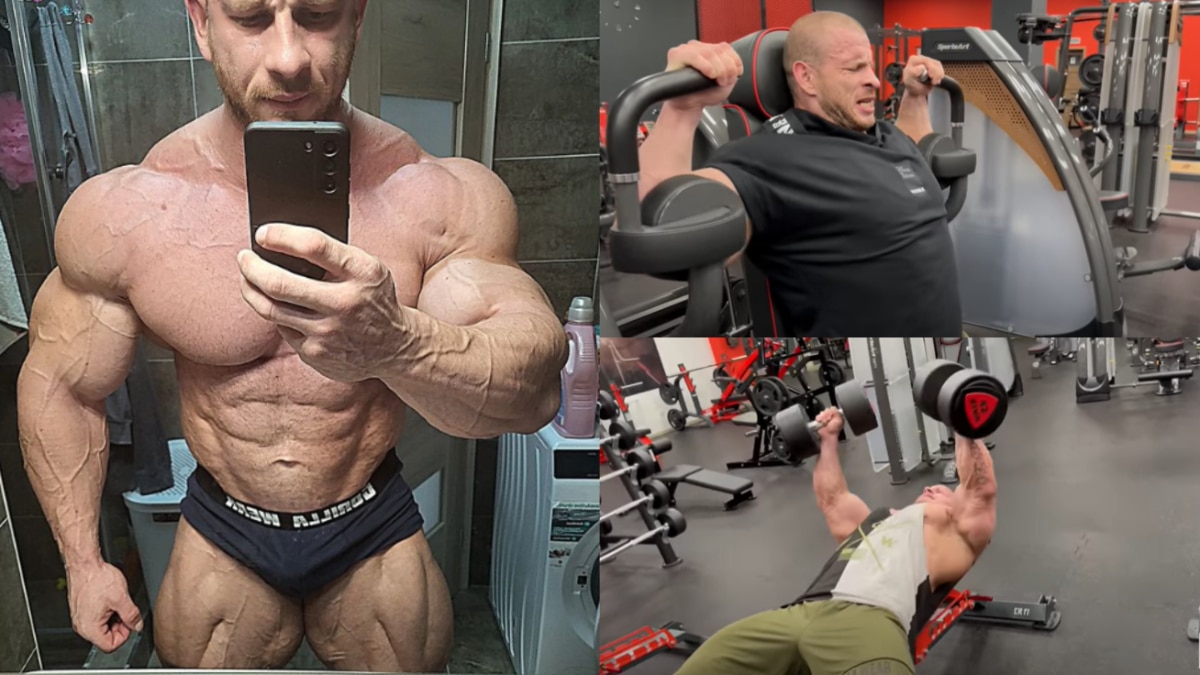 Bodybuilder Michal Krizo Gives Shredded Physique Update 1 Week From 