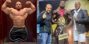 Flex Wheeler On Big Ramy And Andrew Jacked