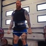 Hafthor Trains For Powerlifting