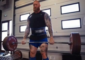 Hafthor Trains For Powerlifting