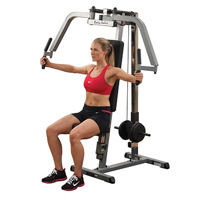 IRON COMPANY Body-Solid Plate Loaded PEC Machine Coupon
