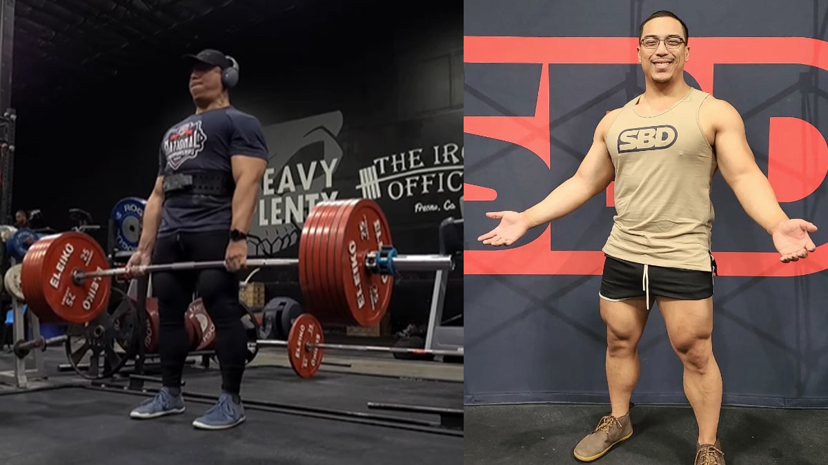 Powerlifter Jonathan Cayco Pulls 707lb (321kg) Deadlift, 59 OFF