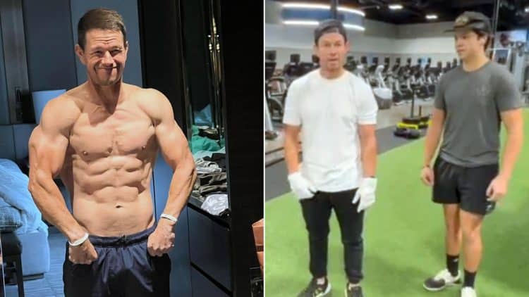 Mark Wahlberg Workout In Gym