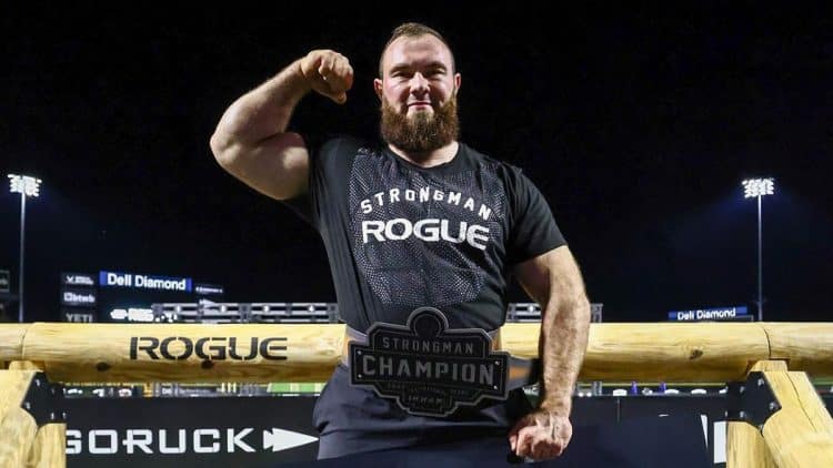 Oleksii Novikov Wins 2022 Rogue Strongman Invitational
