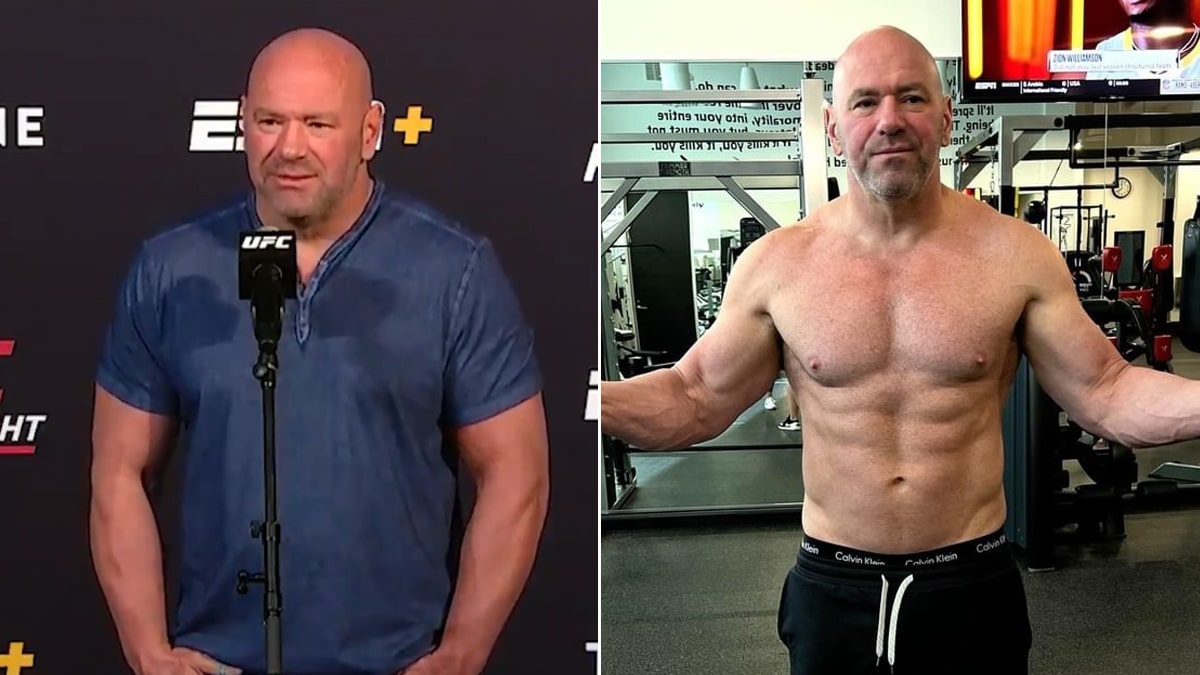 Ufc Boss Dana White Loses 30 Lbs Shows Off Ripped Body Transformation After Being Told He Had 
