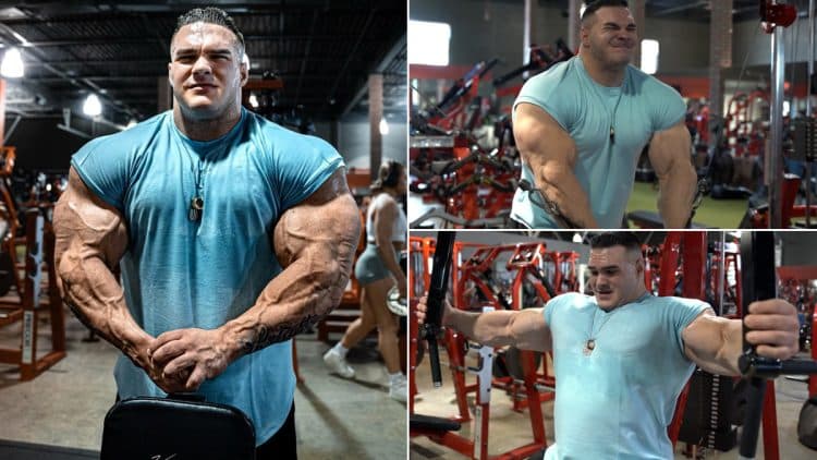 Nick Walker Chest Arms Workout