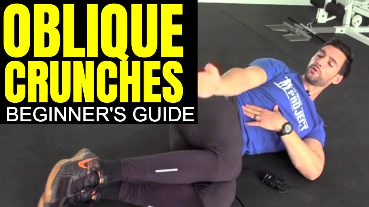 Side lying oblique online crunch