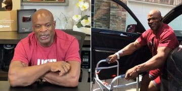 Ronnie Coleman Hopes Walk Soon