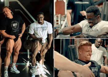Urs Kalecinski and Terrence Ruffin Push Workout