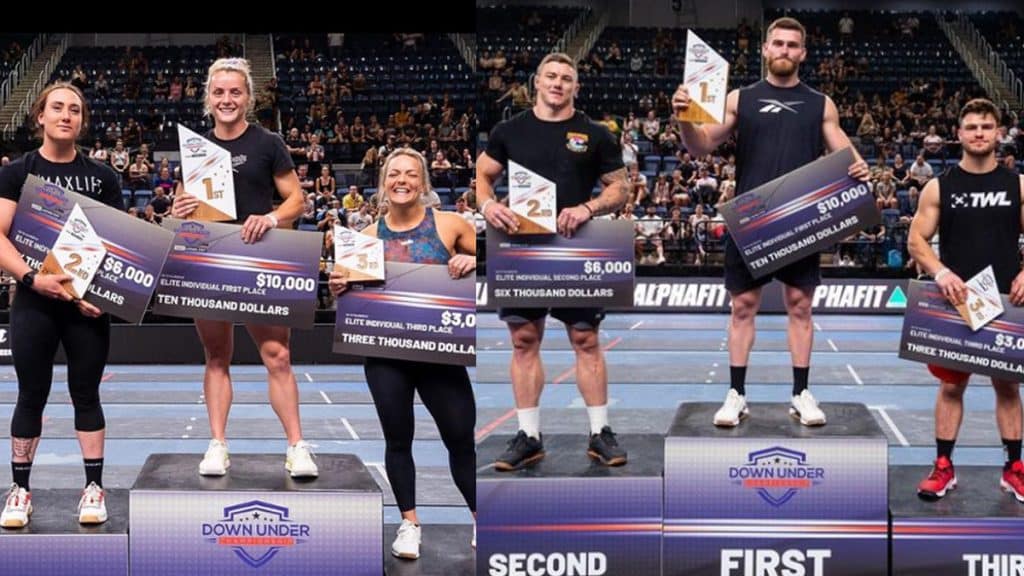 2022 Down Under Championships Result