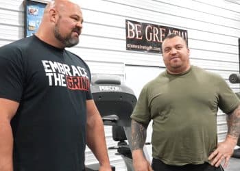 Brian Shaw Trains With Eddie Hall