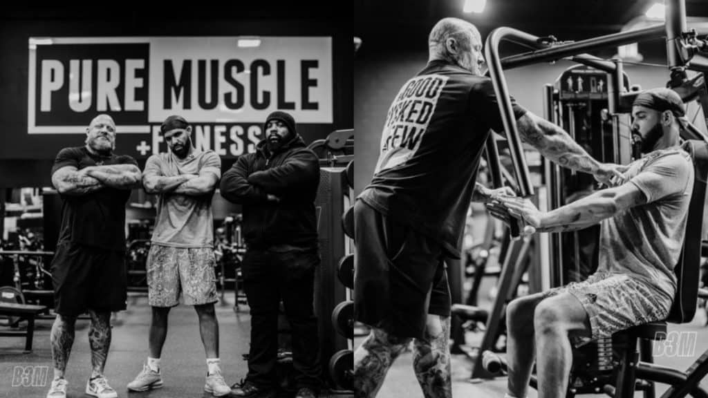 Drake training session