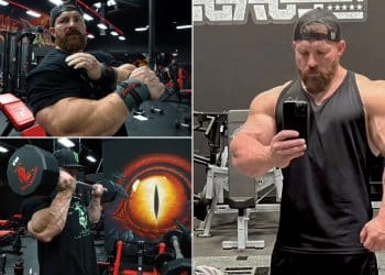 Flex Lewis Bicep And Tricep Workout