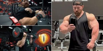 Flex Lewis Bicep And Tricep Workout