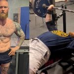 Hafthor Bjornsson Paused Bench Press