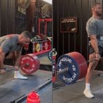 Jamal Browner Paused Deadlift