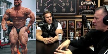 Jay Cutler And Milo On 2022 Olympia
