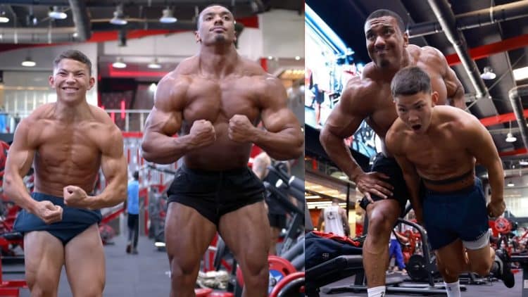 Larry Wheels Trystin Lee Back Workout