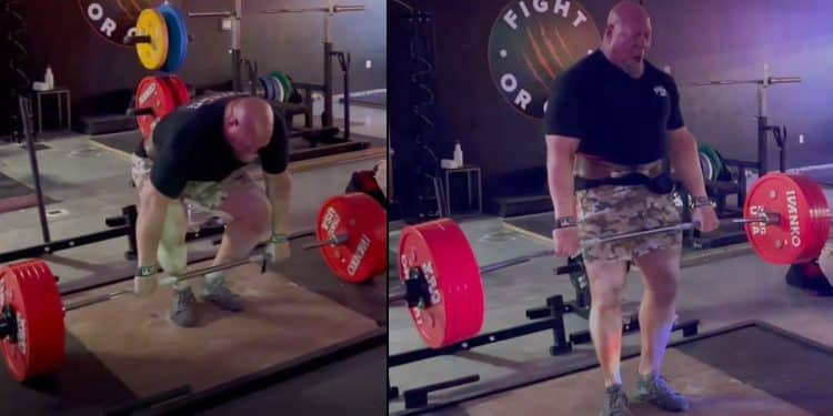 Nick Best 600lb Deadlift