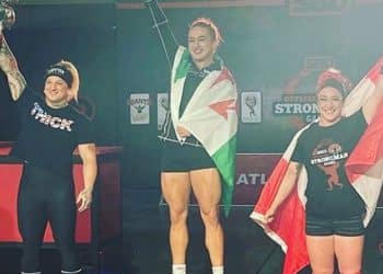 Rhianon Lovelace Wins 2022 U64kg Worlds Strongest Woman