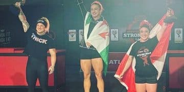 Rhianon Lovelace Wins 2022 U64kg Worlds Strongest Woman