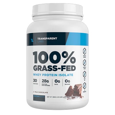 Transparent Labs Whey Protein Isolate (Chocolate) Coupon